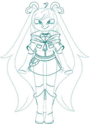 earliest ever design of her
